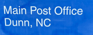 US Post Office Dunn, North Carolina
