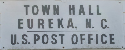 US Post Office Eureka, North Carolina