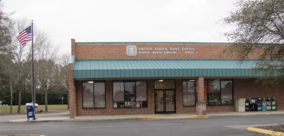 US Post Office Grandy, North Carolina