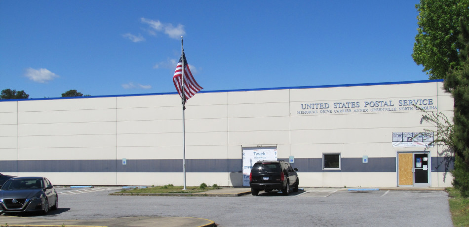 US Post Office Greenville Carrier, North Carolina