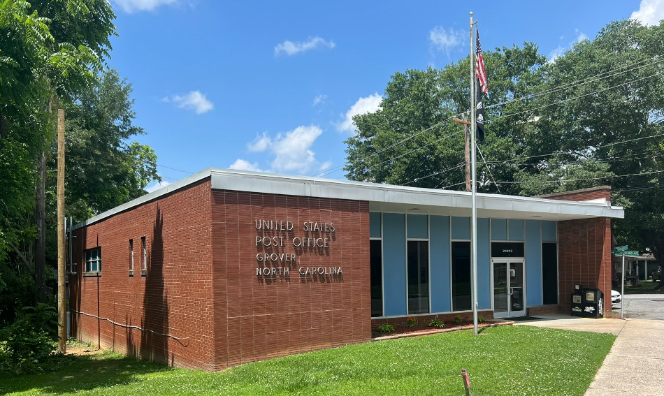 US Post Office Grover North Carolina