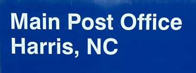 US Post Office Harris, North Carolina