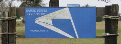 US Post Office Holly Ridge, North Carolina