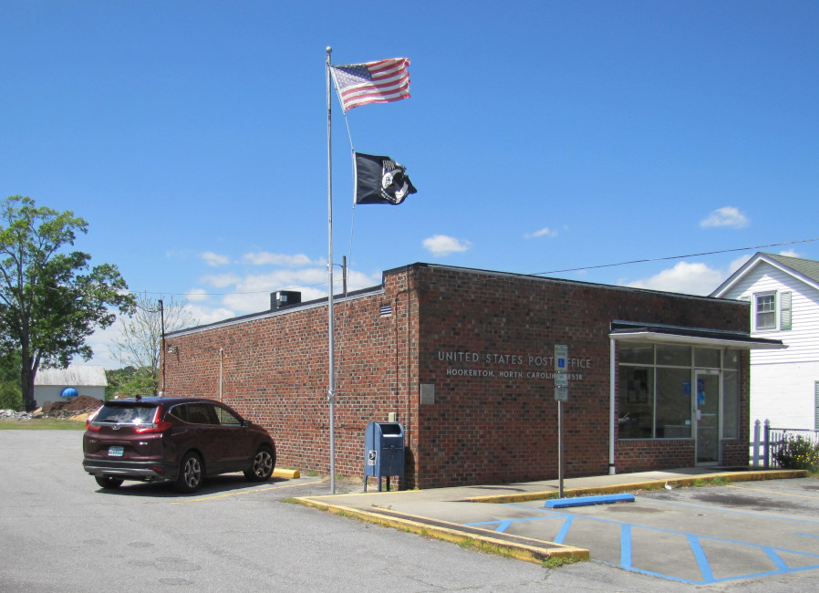 US Post Office Hookerton, North Carolina