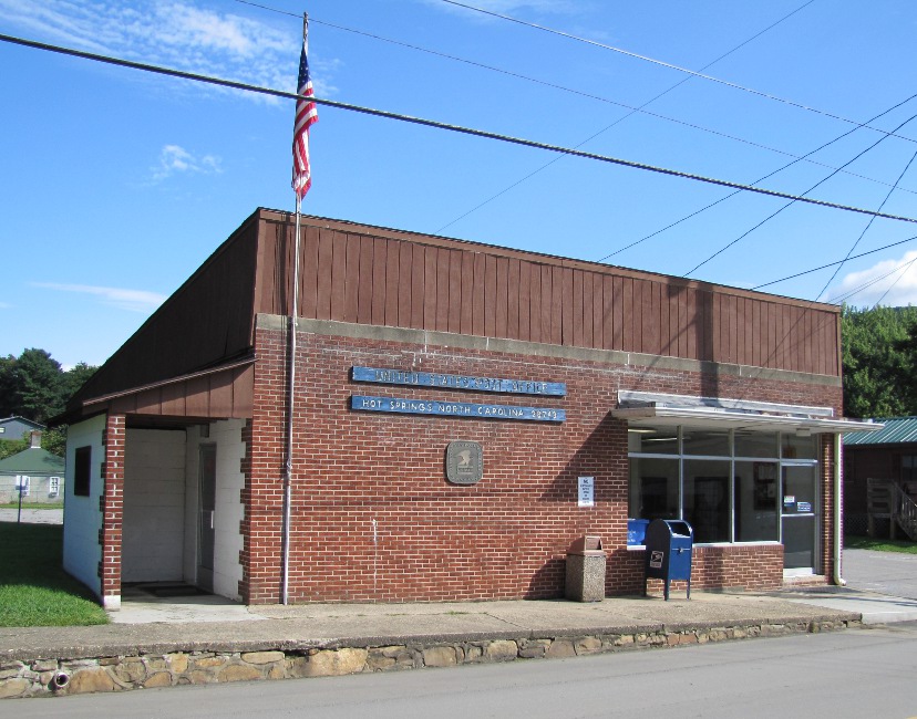 US Post Office Hot Springs, North Carolina