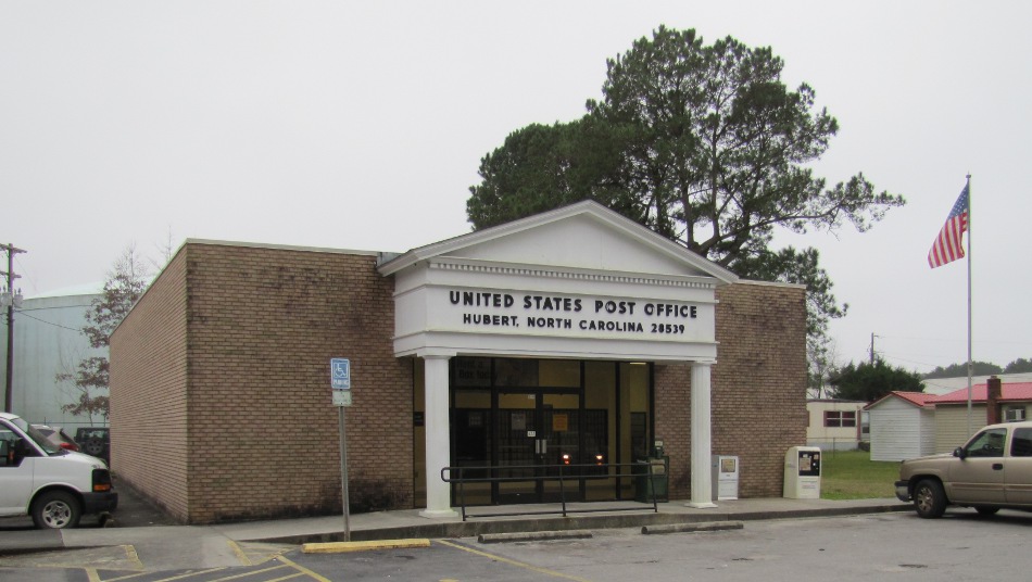 US Post Office Hubert, North Carolina
