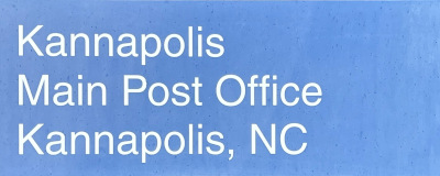 US Post Office Kannapolis,   North Carolina