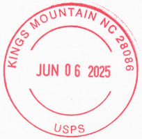 US Post Office Kings Mountain,   North Carolina