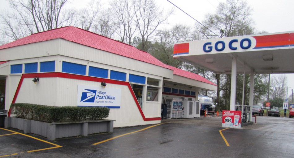 US Post Office Maple Hill, North Carolina