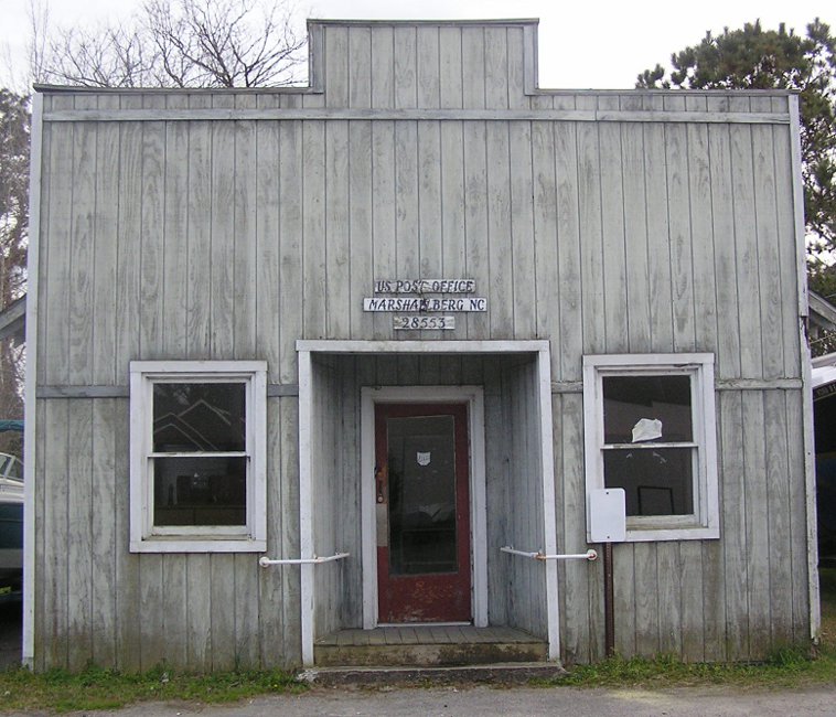 US Post Office Marshallberg(Older), North Carolina