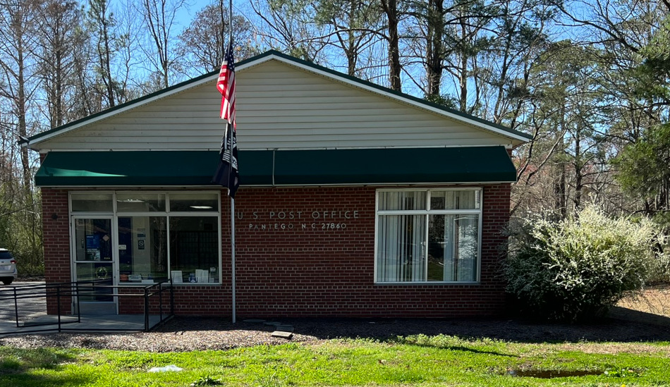 US Post Office Pantego, North Carolina