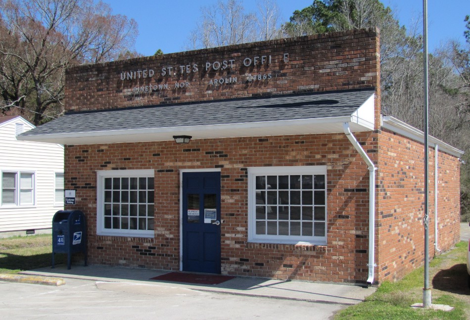US Post Office Pinetown, North Carolina