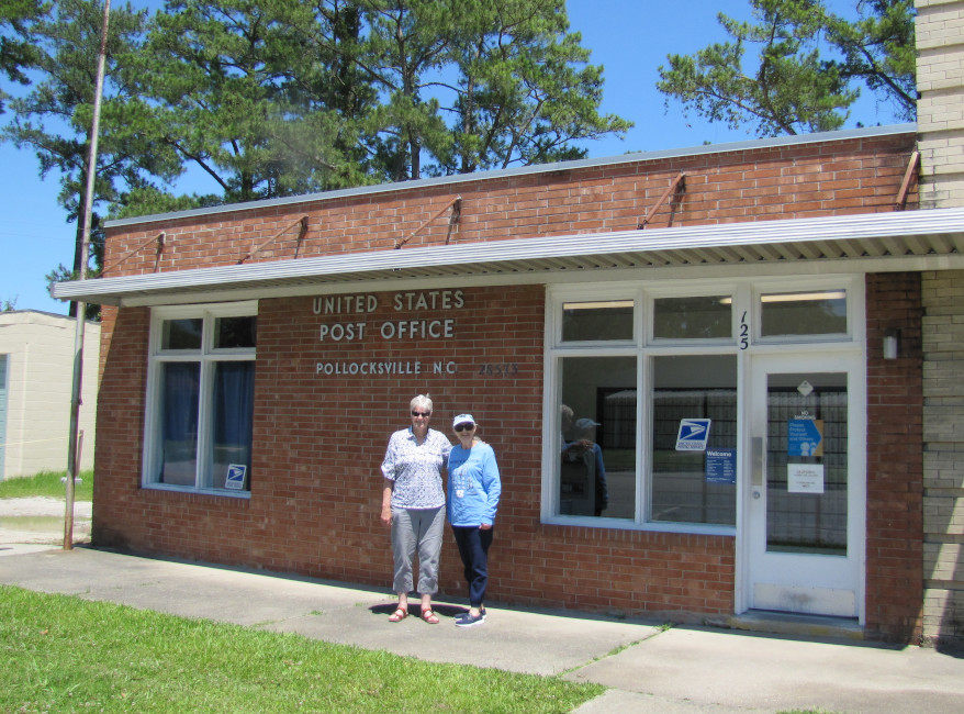 US Post Office Pollocksville, North Carolina