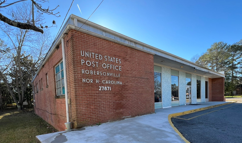 US Post Office Robersonville, North Carolina