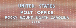 US Post Office Rocky Mount, North Carolina