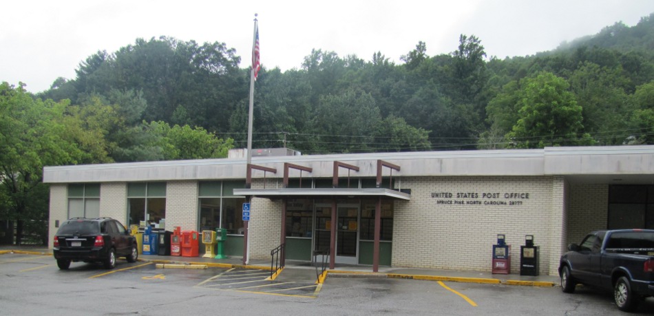 US Post Office Spruce Pine, North Carolina
