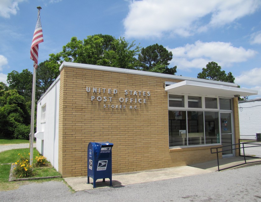 US Post Office Stokes, North Carolina