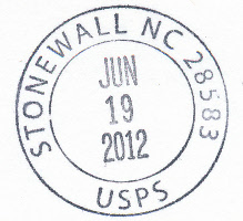 US Post Office Stonewall, North Carolina