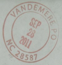 US Post Office Vandemere, North Carolina