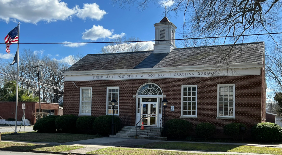 US Post Office Weldon, North Carolina