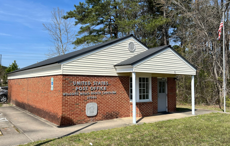 US Post Office Wilson Mills, North Carolina