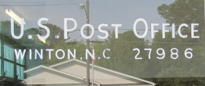 US Post Office Winton, North Carolina