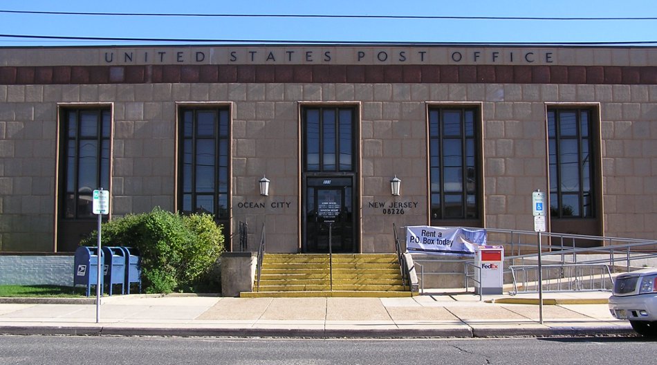 US Post Office Ocean City, New Jersey
