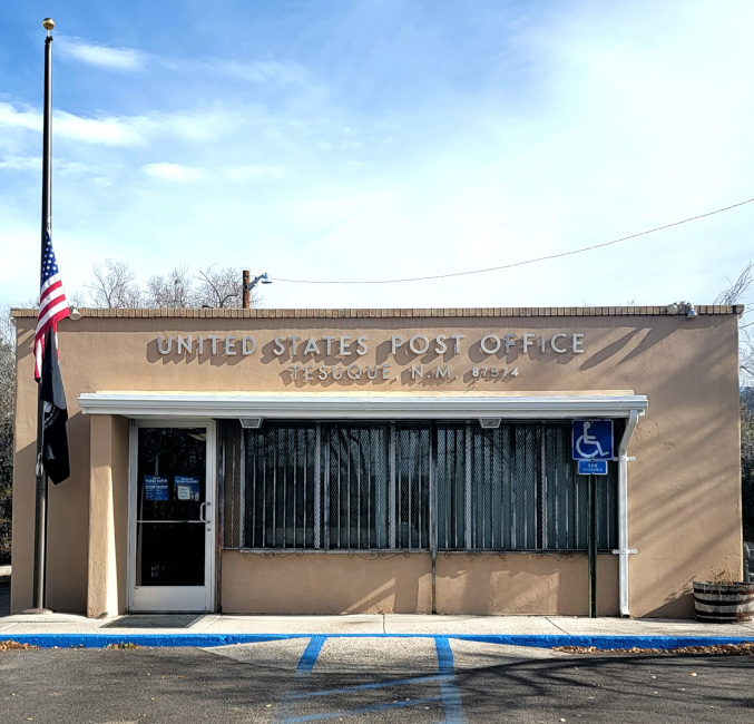 US Post Office Photo Tesuque, New Mexico