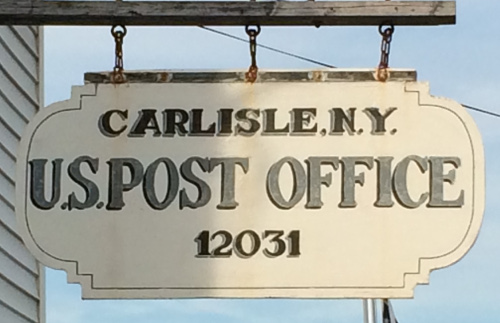 US Post Office Carlisle, New York