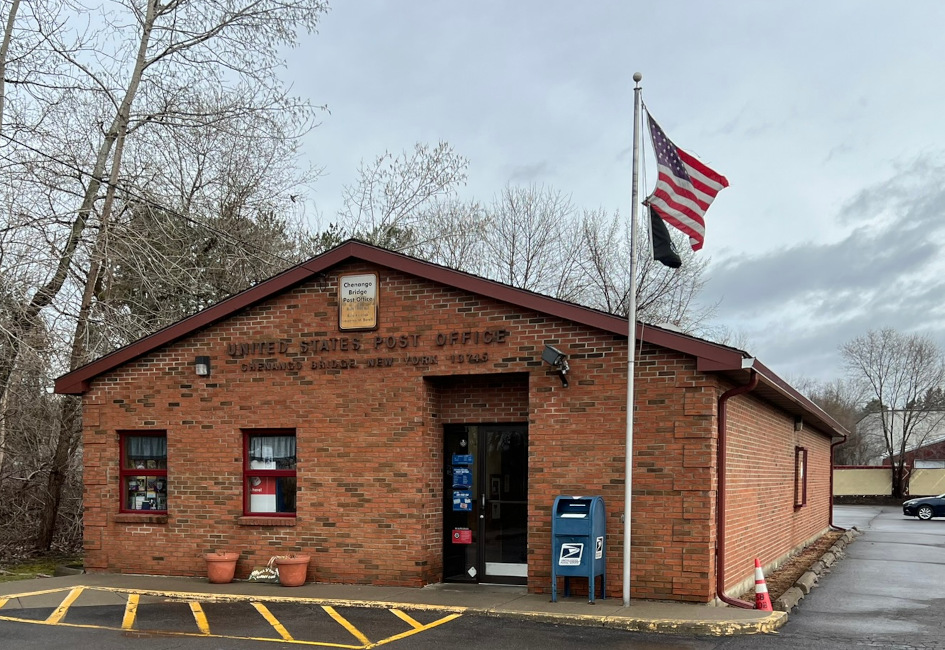 US Post Office Chenango Bridge, New York
