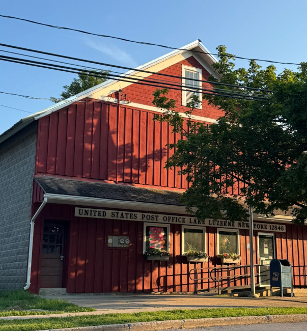 US Post Office Lake Luzerne, New York
