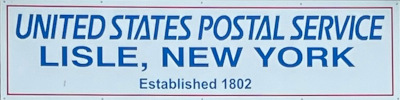 US Post Office Lisle, New York