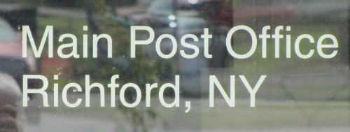 US Post Office Richford, New York