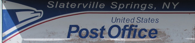 US Post Office Slaterville Springs, New York