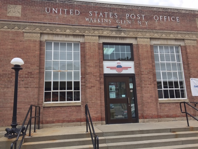 US Post Office Watkins Glen, New York