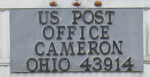 US Post Office Photo Cameron, Ohio