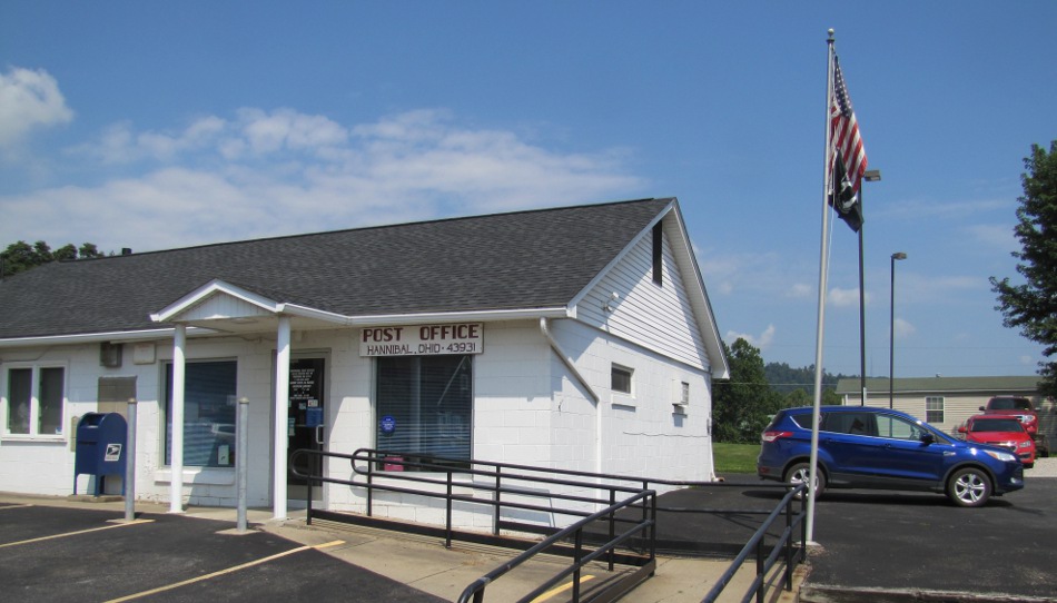 US Post Office Photo Hannibal, Ohio