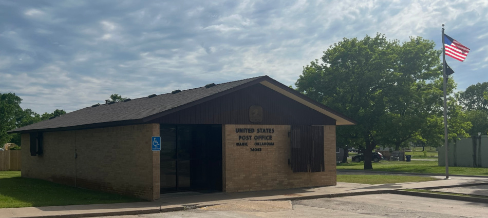 US Post Office Colcord, Oklahoma