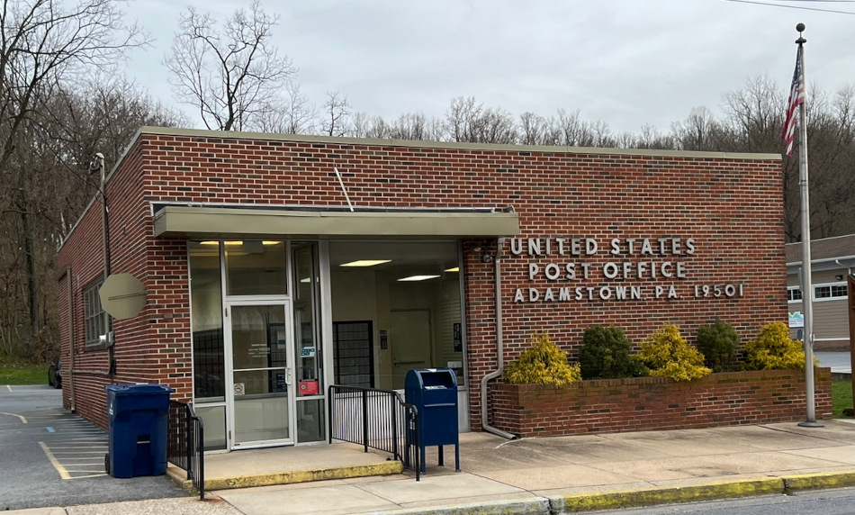 US Post Office Adamstown, Pennsylvania