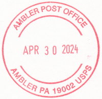 US Post Office Ambler, Pennsylvania