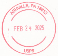 US Post Office Ashville  , Pennsylvania