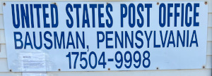 US Post Office Bausman, Pennsylvania