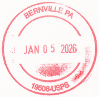 US Post Office Bernville, Pennsylvania