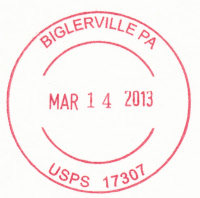 US Post Office Biglerville, Pennsylvania