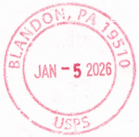 US Post Office Blandon, Pennsylvania