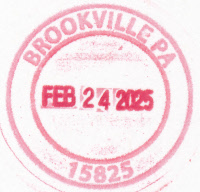 US Post Office Brookville  , Pennsylvania