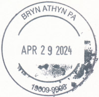 US Post Office Bryn Athyn, Pennsylvania