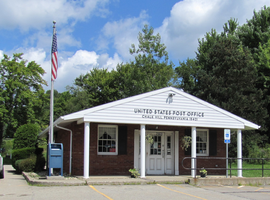 US Post Office Chestnut Ridge, Pennsylvania
