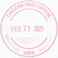 US Post Office Chicora , Pennsylvania
