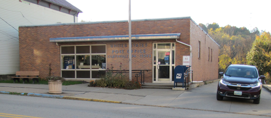 US Post Office Claysville  , Pennsylvania